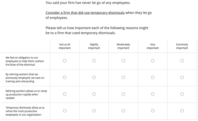 Business Inflation Expectations - November 2025 - Special Question 8