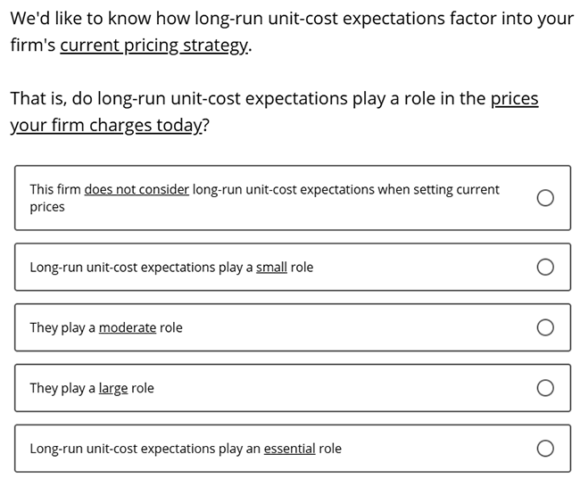 Business Inflation Expectations - March 2026 - Special Question 1