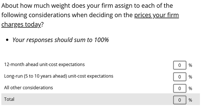 Business Inflation Expectations - March 2026 - Special Question 2