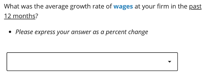 Business Inflation Expectations - September 2026 - Special Question 9