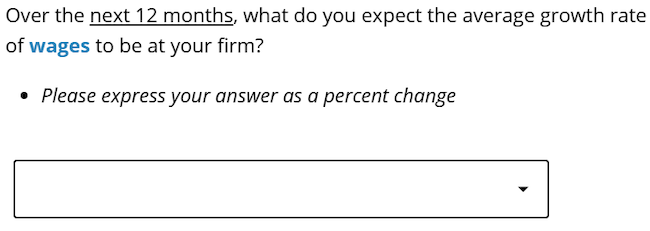 Business Inflation Expectations - September 2026 - Special Question 10