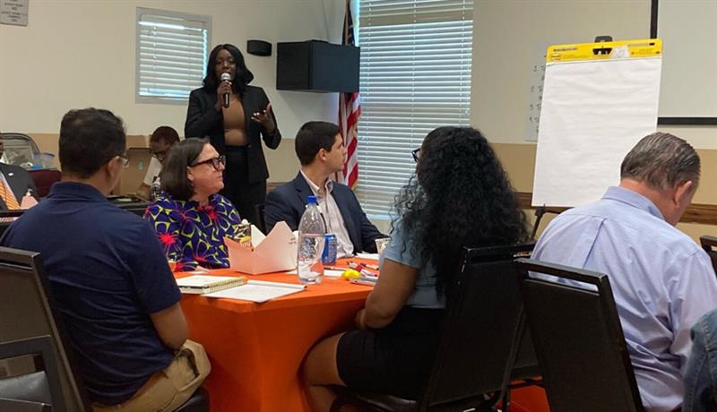 participants in training with Prosperity Broward