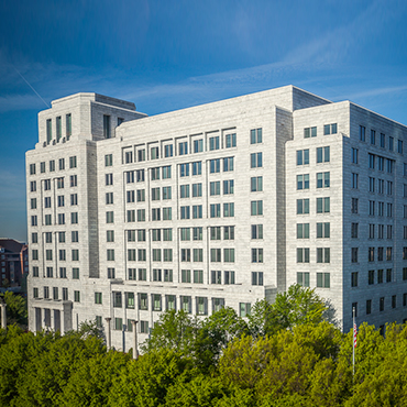 Color photo of Atlanta Fed office building