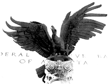 eagle outside of the Atlanta Fed building