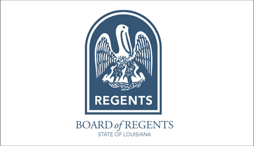 logo for the State of Louisiana Board of Regents