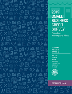 cover of 2015 Small Business Credit Survey report