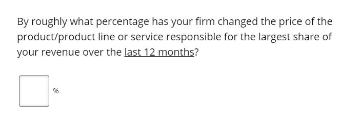 Business Inflation Expectations - December 2020 - Special Question 3